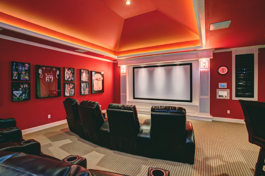 Control4 home theater