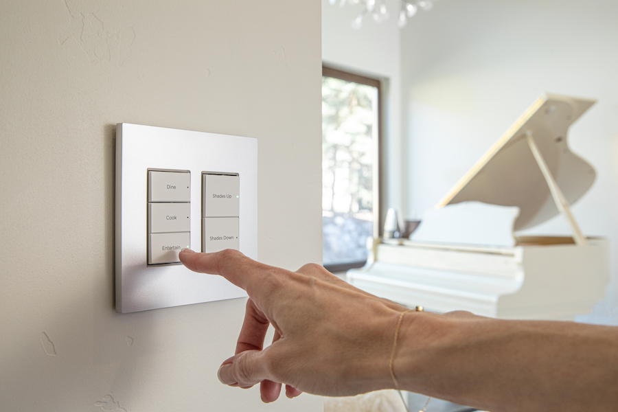 Control4 System wall keypad